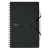 KOKUYO Penott Soft Ring A5 5mm Model Notebook, Size, Grid, Black, No. SP137S5-D