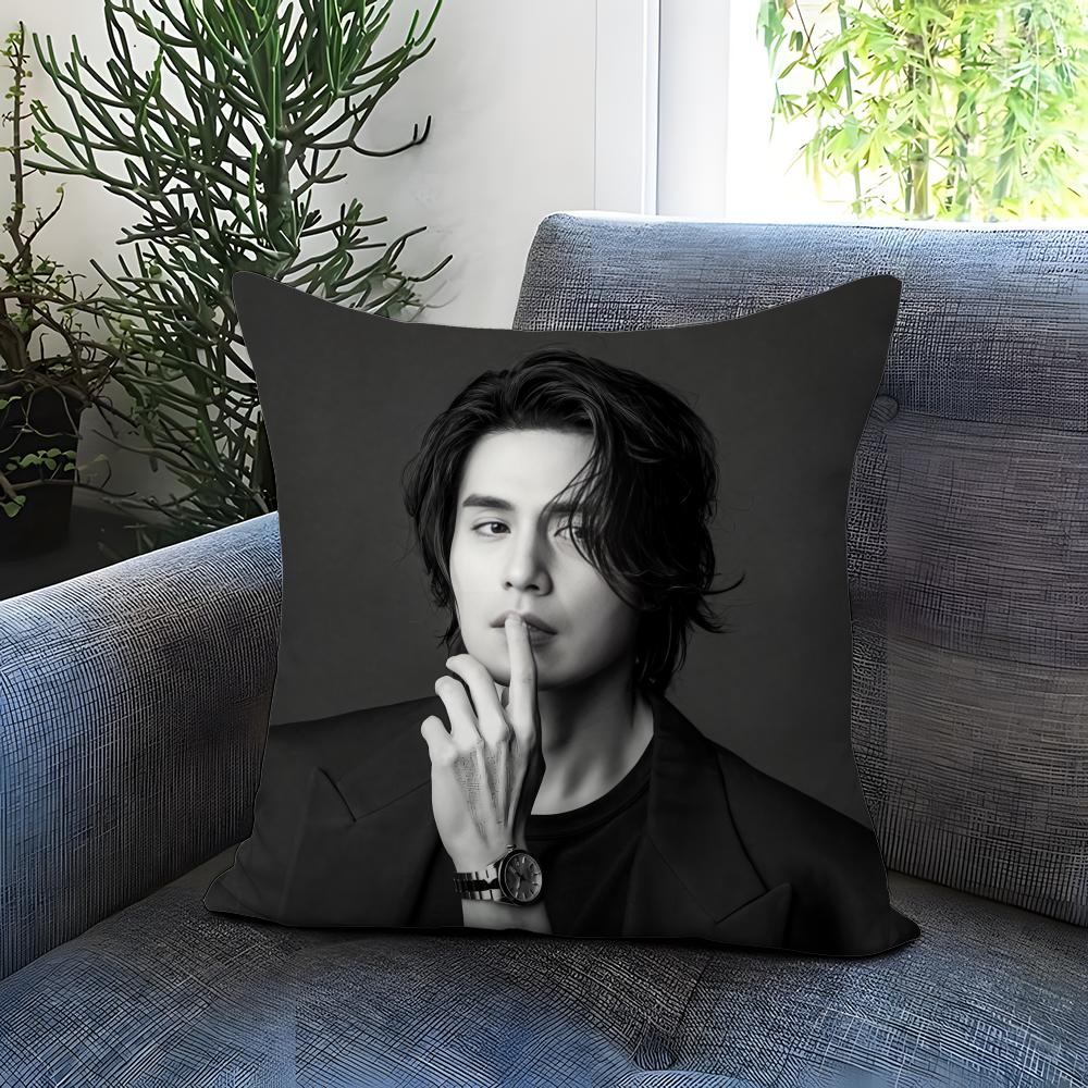 Fashion LLee Dong Wookful Cushion Cover Comfortable Reversible Pillow Cover Ideal for Car Sofa Bedroom Beyond