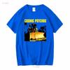 NEUES Cosmic Psychos Go The Hack Blau Alle Größen T-Shirt AG2343 vintage Gewaschen streetwear Dehnbar Atmungsaktiv Designerbekleidung