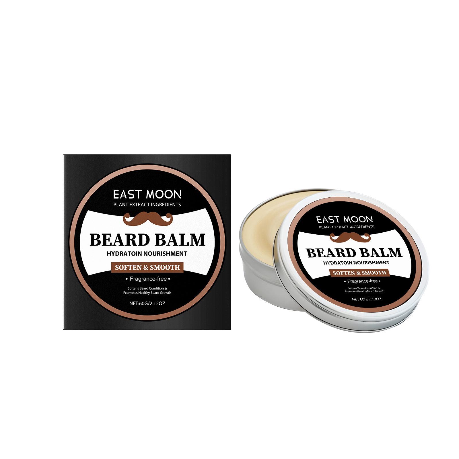 

EASTMOON Men s Beard Care Cream Wax: Moisturize, Nourish, Soften, Cleanse, Shine.