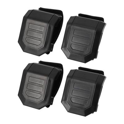 Kit de 4 pinzas de montaje ajustables para parabrisas de UTV, correas de pinzas fijas para parabrisas para Polaris Ranger RZR, Maverick X3
