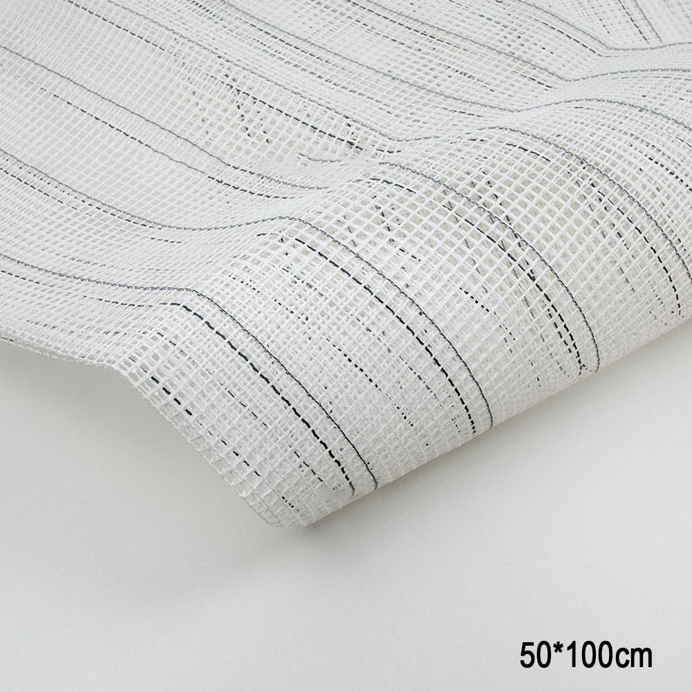 

DIY Cropping Rug Hooking Canvas Latch Hook Rug Canva 50x150cm Customizable Size Versatile Use White Wall Decoration