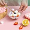 8 Girds Ice Cube Trays for Freezer Mini Ice Ball Maker Mold Circle Round Ice Cube Mold with Lid Making Household Kitchen Tools