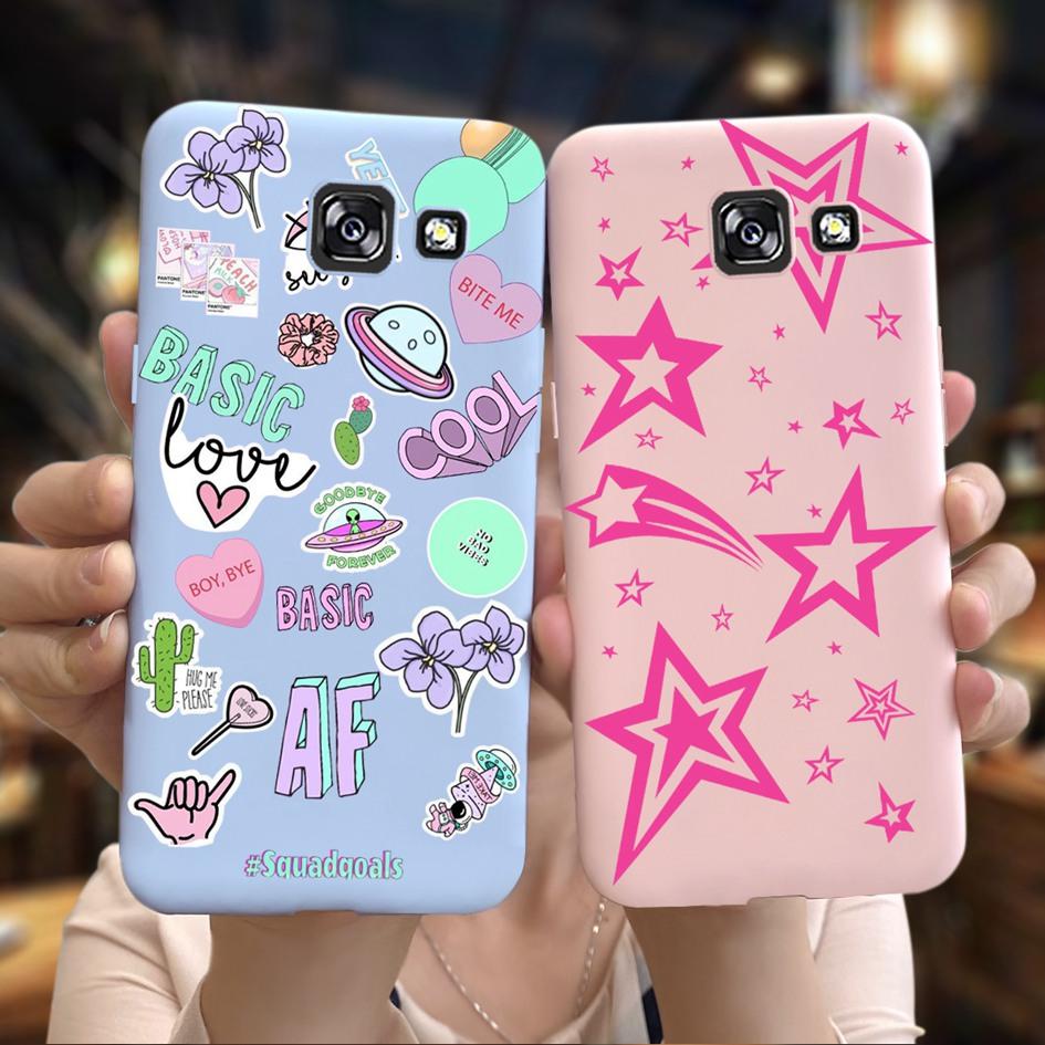 A5 2016 Case For Samsung Galaxy A5 2017 Cover A520 SM-A520F Popular Flower Shockproof Bumper For Samsung A5 2016 A510 Soft Funda