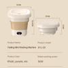 Folding Portable Washing Machine Big Capacity with Clothes Spin Dryer Bucket Travel Socks Underwear Panties Washing Machine
