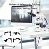 Metal Microscope Arm with 360 Degree Rotation & Telescopic Foldable Designs Microscope Support Stand for Laboratory Use