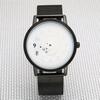 1pcSteel Band Creative Trend Pointless Style Watch Women's Simple and Elegant Style Black Technology Men's Watch