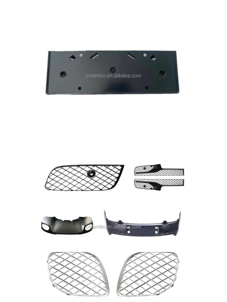 3SD807287BGRU/E: Compatible Front License Plate Holder for 2020 Continental GT