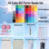 2.6mm Perler Beads Complete Set: 3D Puzzle, Fused Beads, DIY Tool Kit for Handmade Crafts.