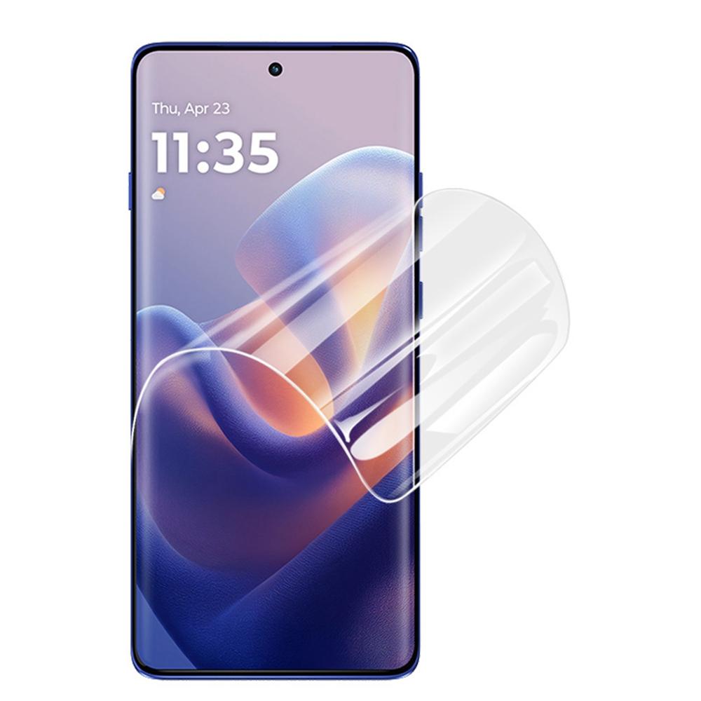 IMAK Hydrogel-Folie 4. Gen Displayschutz für Motorola Edge 60 5G/60s 5G/60 Pro 5G/60 Fusion 5G, Ultra-Klar Weiche TPU-Folie (Entsperren per Fingerabdruck)