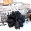 1Pc Halloween Witch Ghost Bride Decoration Side Clip Mesh Plastic/Polyester Strange Dance Rose Hairpin Dress Hair Clip