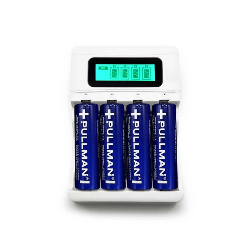 Pack Avec Chargeur Et Piles Rechargeables Powerset Aa De Pullman