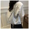 Women's Faux Leather Butterfly Backpack 2026 New Chain Shoulder Crossbody Bag Large Capacity Student School Bookbag