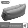 Kissenstil Aufblasbares Sandentdeckung Outdoor Tragbares Faules Luftsofa Faltbares Aufblasbares Bett Schlafsack Atmungsaktiv Praktisch