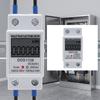 Multi-Function Single Phase Electric Energy Meter LCD Display LCD Energy Meter  Din Rail Mounting