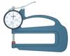Teklok Thickness Gauge SM114 Range Graduation Measuring Depth Probe and Anvil (Measuring 10mm, 0.01mm, 120mm, 10 Flat)
