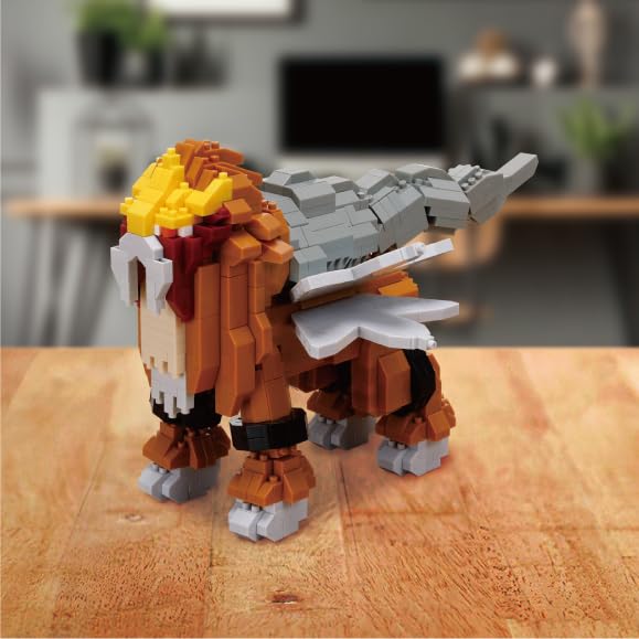 Kawada Nanoblock Энтэй Делюкс издание 7 x 28 x 21 Возраст 12+ и Внутренний Покемон (NBPM_108), см, вверх, Украшение, Хобби, NBPM_108