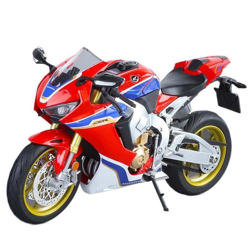 1/9 Maßstab Honda HRC CBR1000RR Fire Blade Legierung Sportmotorrad Diecasts Metall Spielzeug Rennmotorrad Modell mit Licht Kindergeschenk