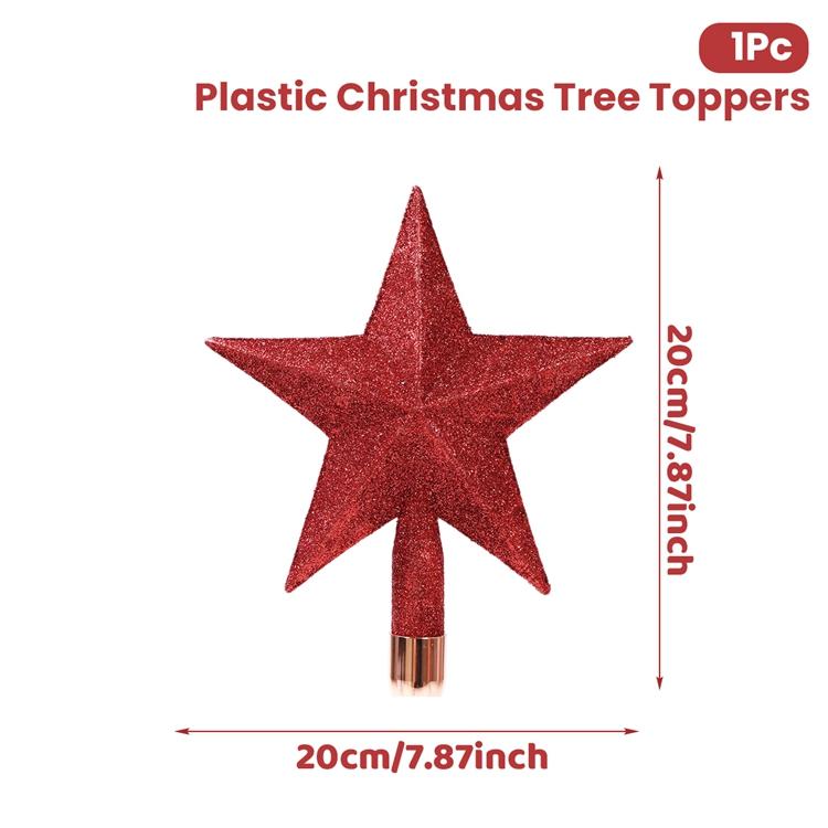 

Christmas Tree Top Star Merry Christmas Decoration for Home 2025 Xmas Tree Star Ornaments Navidad Happy New Year Gift 2026