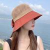 SUMMER Mesh Ribbon Bucket Hat 4 Colors CH053
