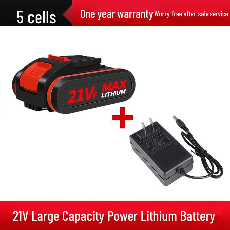 Universal Cordless Drill with Large Capacity Lithium Battery - 21V/36VF/48VF/98VF Electric Screwdriver
