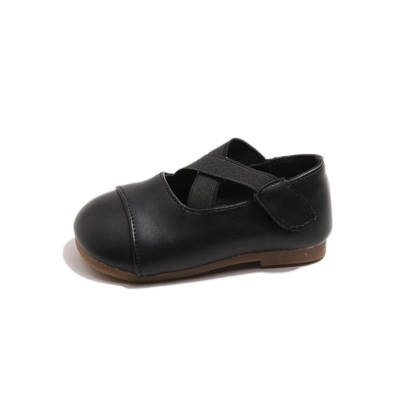 

Autumn Children s Girls Versatile Mary Jane Ballet Shoes with Cross Straps Kid Toddler Princess Casual Single Shoes 23-33 25