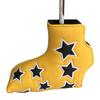 PU Leather Golf Headcover Protective Cover Star Pattern Rod Head Cases Waterproofs Golf Iron Head Cover Golf Accessory