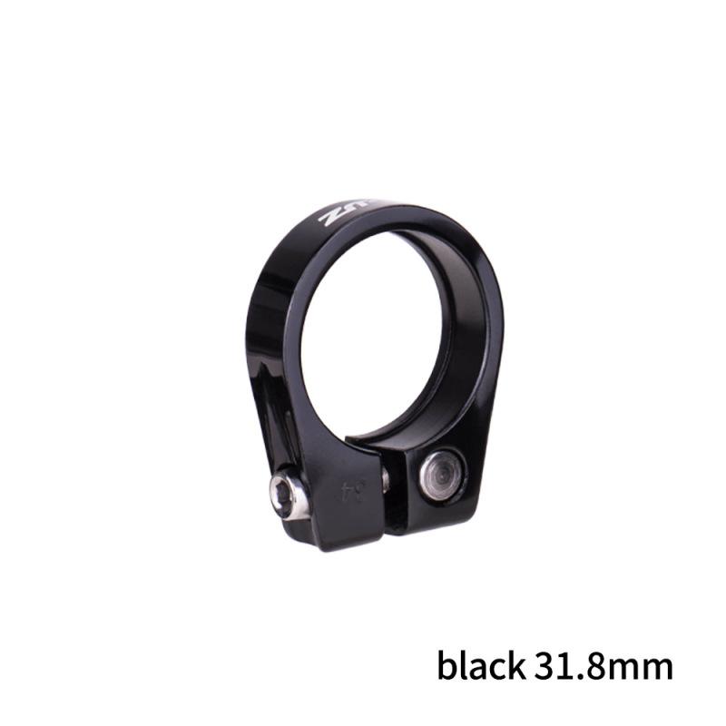 Cycling Saddle Tube  Clamp Seat Post Lock For 28.6 31.8 34.9 Mtb Bike Fixie Gear