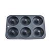 6-Cavity Silicone Donut Mold