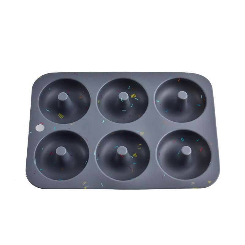 6-Cavity Silicone Donut Mold