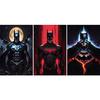 Animazione 3D poster tridimensionale gradiente raster pittura poster di Spider-Man Iron Man raster nudo
