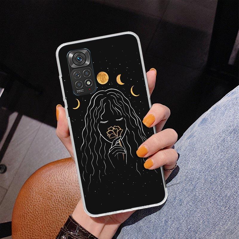 Moon Mystery Totem Witche Phone Case For Xiaomi Redmi Note 15 14 13 12S 12 11 Pro Plus 14S 11S 11E 10 10S 11T 5G Personalized Co