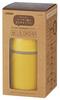 Skater Bottle-Type 2-Tier Insulated Lunch Jar, Earth Tone, Mustard Yellow LJLRT4
