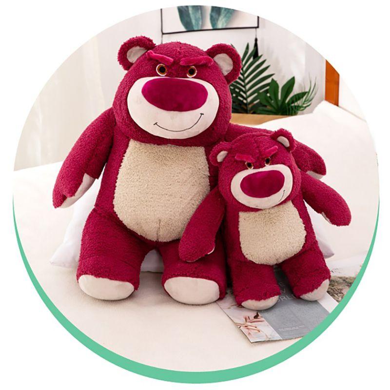 Cuddly Toy Story Lotso Strawberry Bear Plush Toy Stuffed Doll Gift For Kids