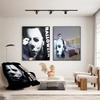 Halloween Horror Movie Blanket Michael Myers Blanket Flannel Blanket Micro Fleece Blanket for Bed Couch Living Room