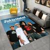 Rock Band Tokio Hotel Bill Kaulitz Teppich Läufer für Schlafzimmer Wohnzimmer Sofa Spielzimmer Fußmatte Heimdekoration, Kinderbereich Teppich Rutschfest