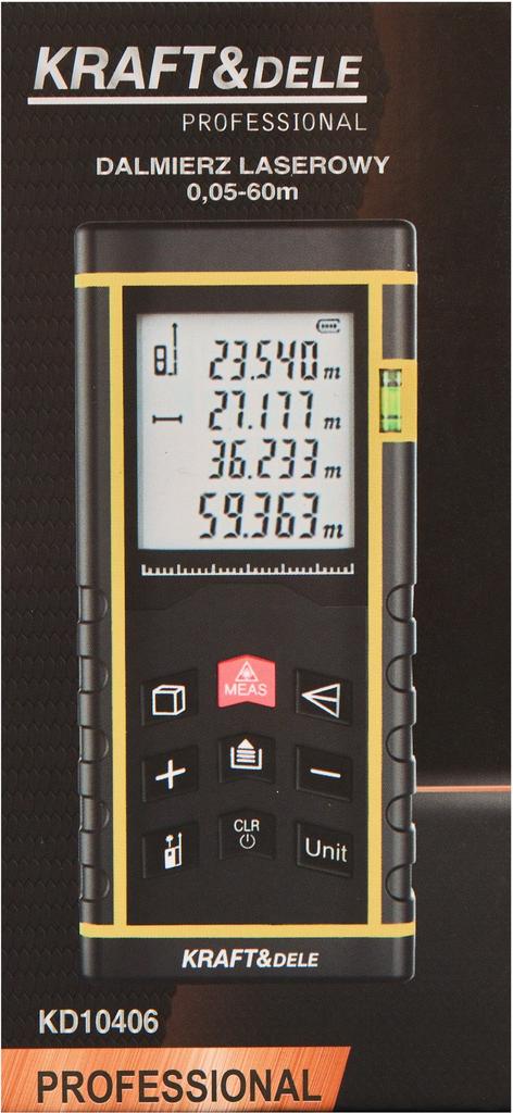Digital Laser Rangefinder 60m KD10406