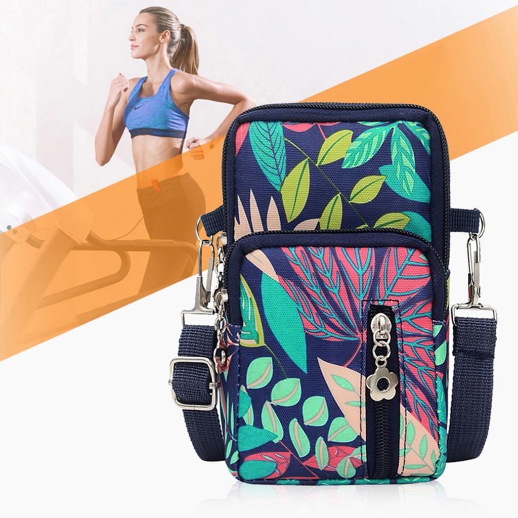 Fashion Neutral Nylon Students Outdoor Sports Arm Bag Phone Bag Shoulder Bag