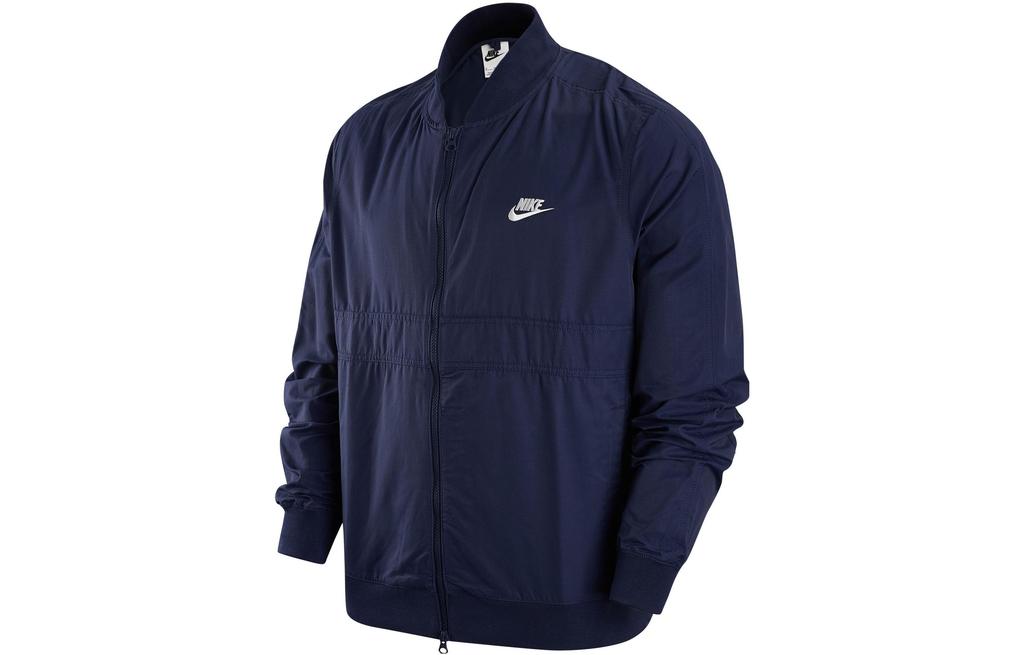 Nike Jackets Men's Dark Navy Blue Stand Collar Moderate Other DN4459-410