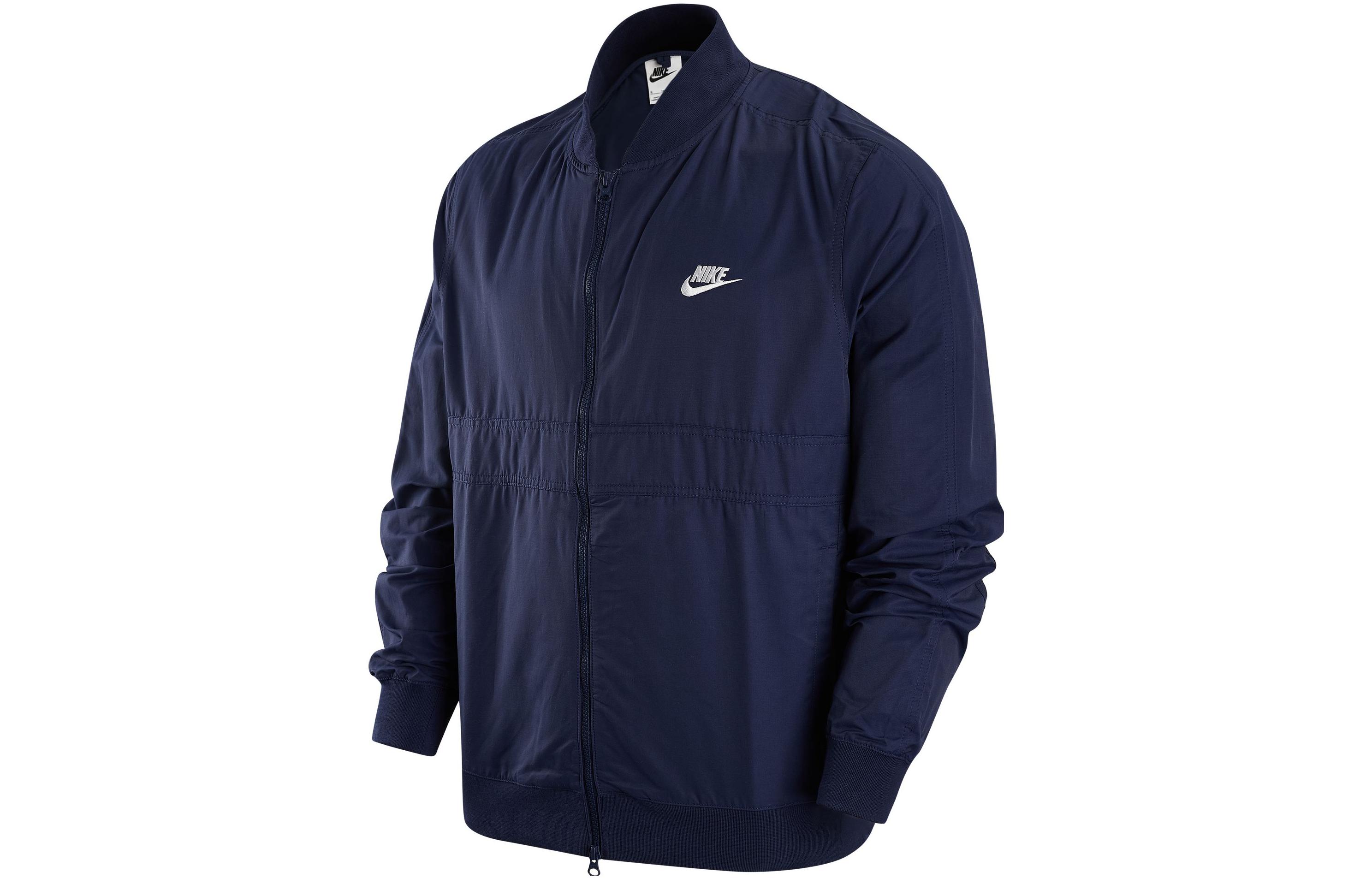 Nike Jackets Men s Dark Navy Blue Stand Collar Moderate Other DN4459-410 M