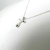 [Used] TIFFANY/Tiffany 925 Cross Pendant/Necklace/j60-7