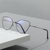 Feminino Anti Blue Light Glasses Women Cat Eye Optical Myopia Nearsighted Computer Eyewear Minus 2 3 Diopter Glasses