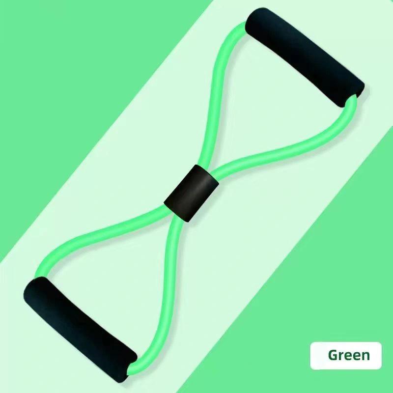 8 kształtów joga pull up band elastyczna taśma lina lateksowa guma ramię opór fitness ćwiczenia klatka piersiowa ekspander pilates joga domowa siłownia