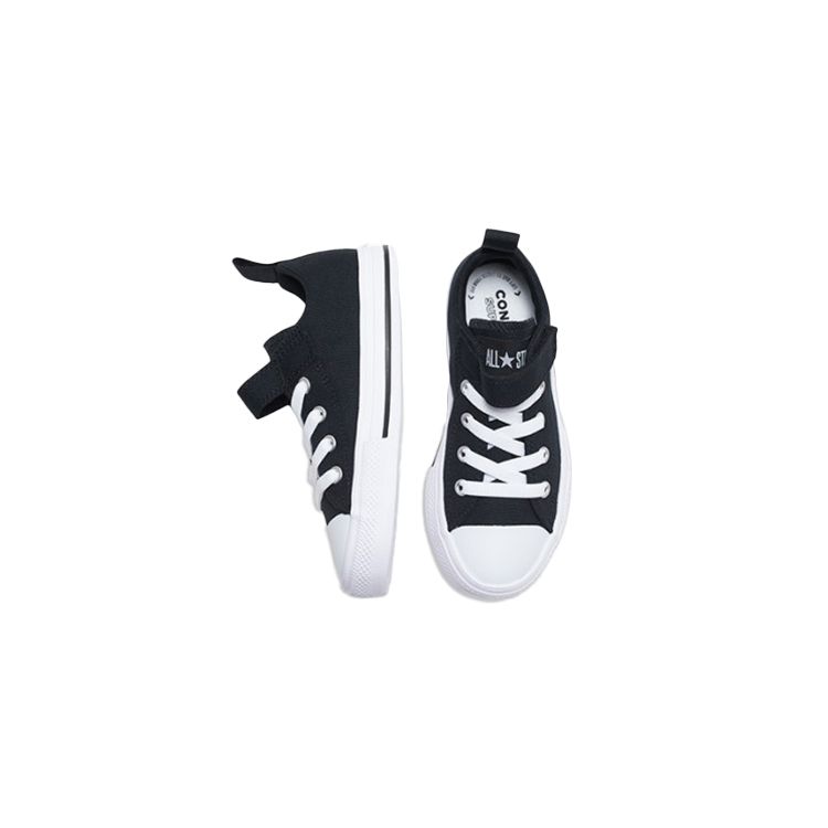 Converse Chuck Taylor All Star Canvas Comfortable Low Top Kids Canvas Shoes Black Kids Sneaker 671187C