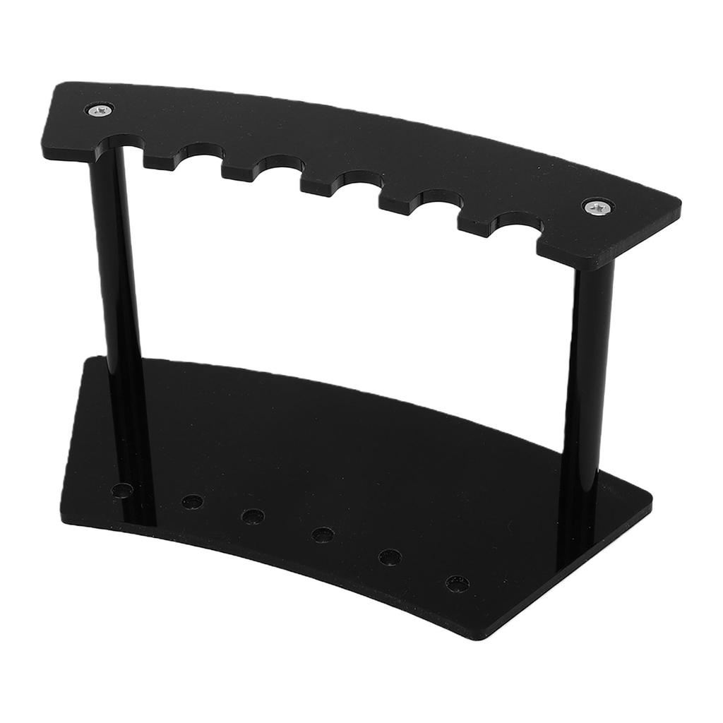Acrylic Dart Holder Holds 6 Fully Assembled Steel Or Soft Tip Darts Compact Tabletop Display Rack for Dart Storage and