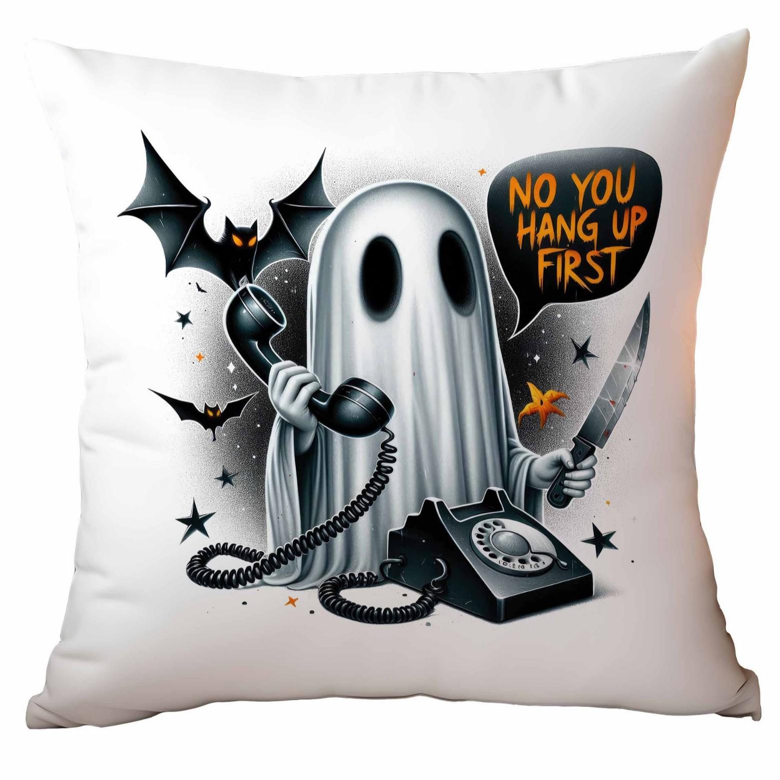 

New Popular Halloween Pillow Cover Cute Ghost Series Linen Material Halloween Sofa Ornament Premium Durable Quality 45 * 45Cm