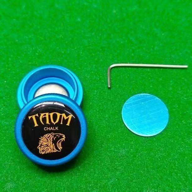 

Taom Taomu Сильный Магнитный Круглый Металлический Бокс для Мела для Бильярда