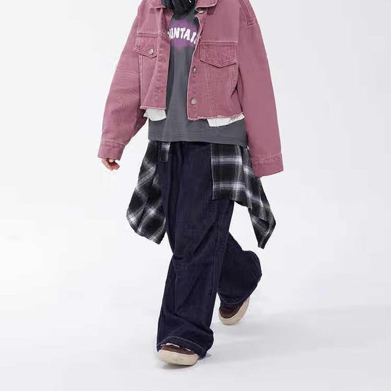 Boy's Loose Parachute Denim Jeans