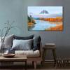 WCIC New Art Cloth Mountains And Water Scene Decoration Painting Scene Home Background Wall Decoration Painting Hanging Painting
