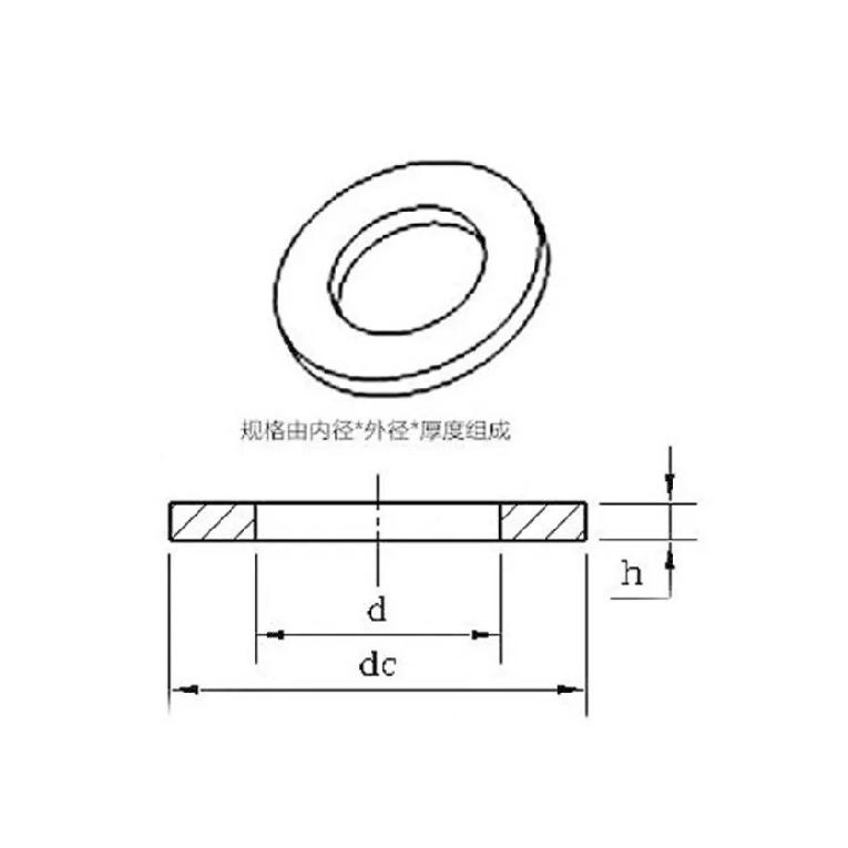 20PCS m4 m5 M6 M7 M8 M9 M10 M11 to M22 Aluminum Flat Washer Ring Gasket Sump Plug Oil Seal Fittings Washer thickness 1.5mm